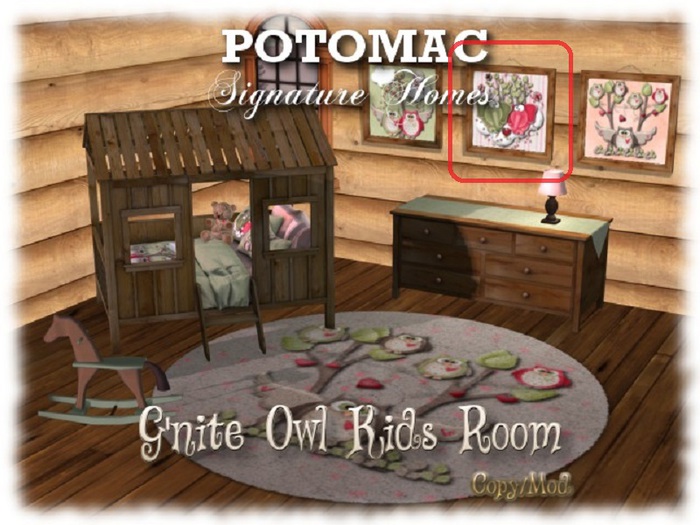 G'nite Owl Kids Room - Kids Frame 2(boxed)
