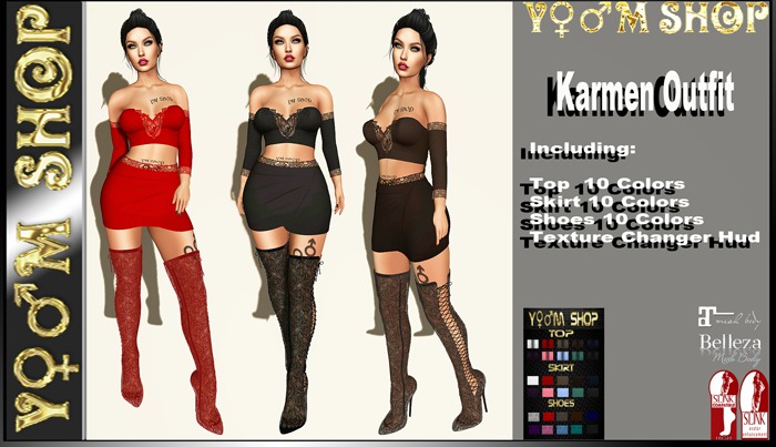 YM SHOP_Karmen Outfit