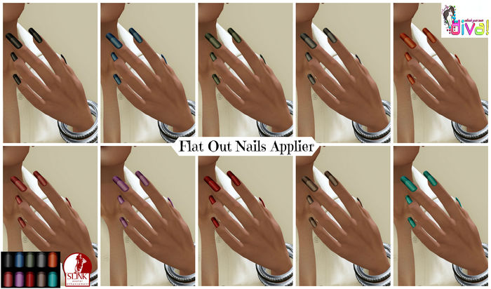diva! Flat Out Nails Applier - boxed