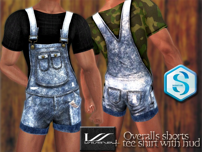 Overalls + tee-shirt + color hud by WhatEver - SIGNATURE