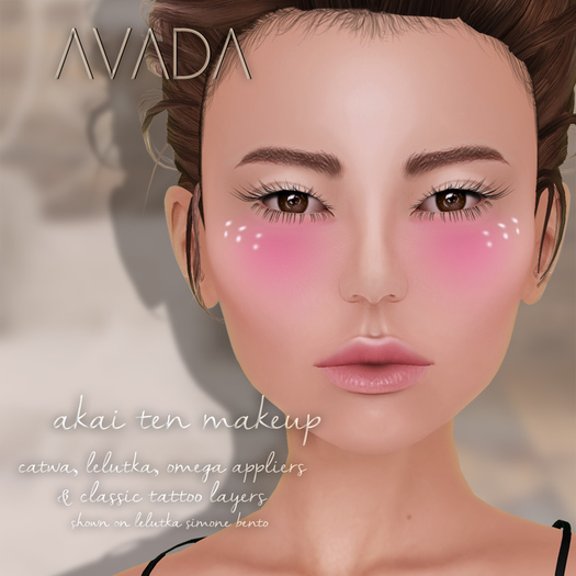 Avada~ Akai ten Makeup