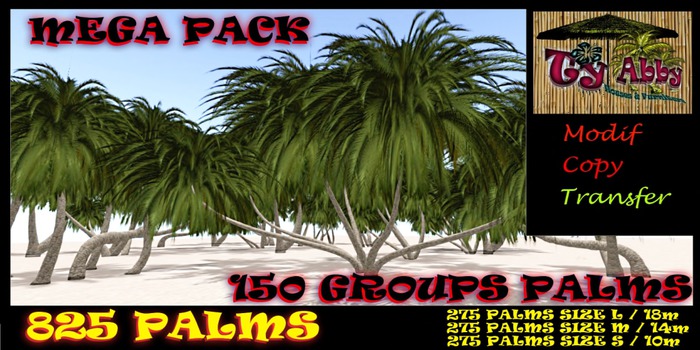 Ty Abby - MEGA PACK PALMS