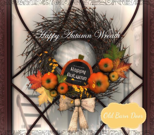 {OBD} *HAPPY AUTUMN WREATH* [BOXED]