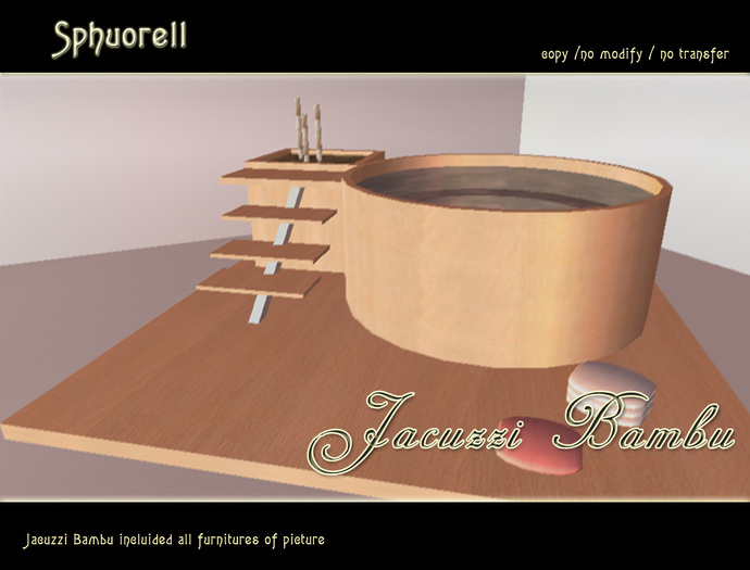 Box Jacuzzi Bambu  [[**]] Sphuorell [[**]]