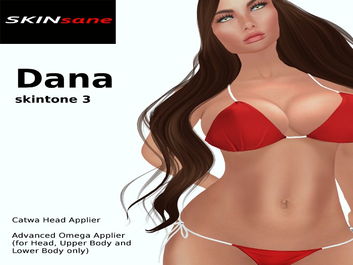 SKINsane Dana Skintone 3 Unpacking HUD (ADD ME)