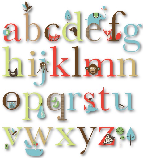 Kids Wall Decor - Alphabet