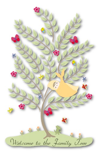 Kids Wall Decor - Family Tree
