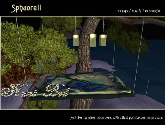 Box Hunt Bed [**] ... Sphuorell ... [**]