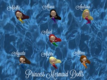 800 ! RSD ! Mermaid dolls - Fat Pack