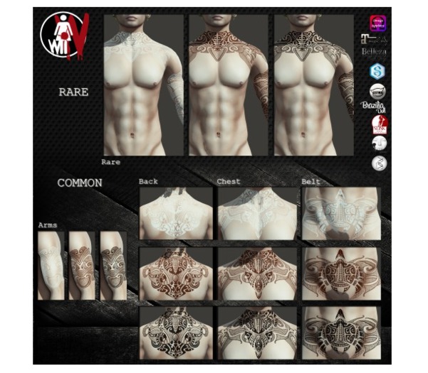 [White~Widow] Jungle - Back - Henna
