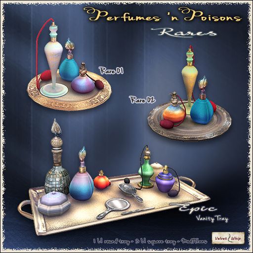 [V/W] Perfumes Plate R1 (RARE)