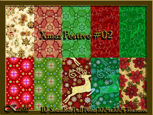 !Kushi! XmasFestive#02 Textures -WEAR TO UNPACK