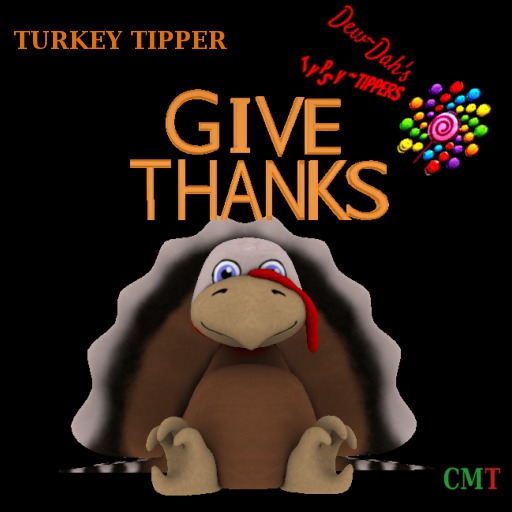 GIVE THANKS TURKEY TIPPER