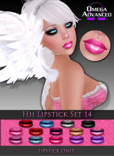 {G} Hh Lipstick Set 14 Omega DEMO