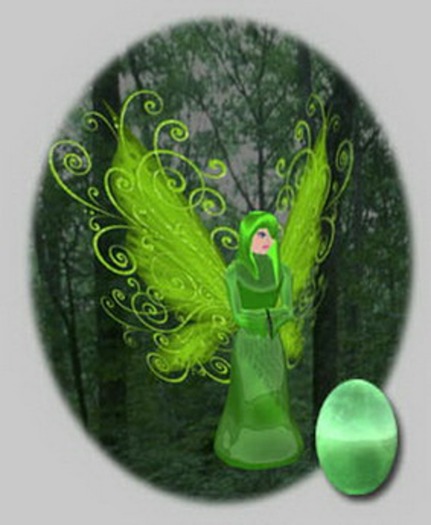 WW_Egg Uncommon Glitter Lime Fairy