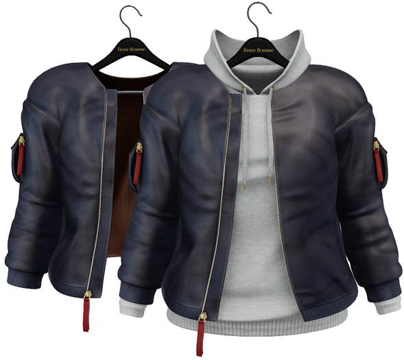 fame femme: Lusia Bomber - Lilac