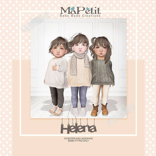 [M] Bebe Helena Sweater (Fitted) - Soft Bundle