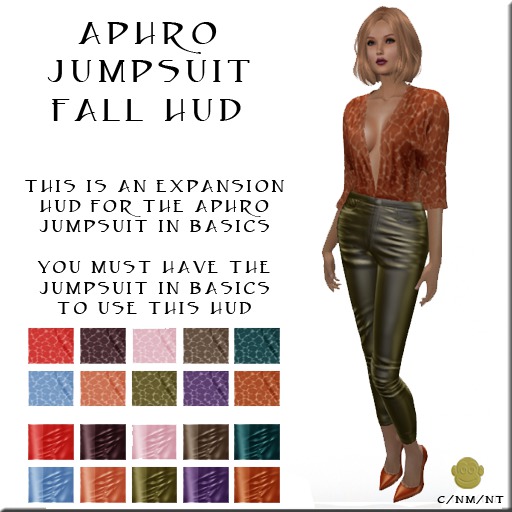 BM Aphro Jumpsuit Fall HUD