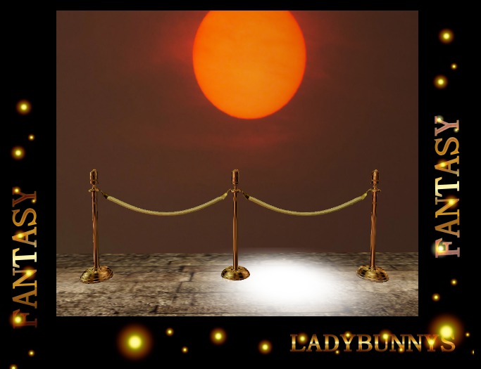 Second Life Marketplace - *•Lovely Details•*Red Carpet Rope {Gold and Red}