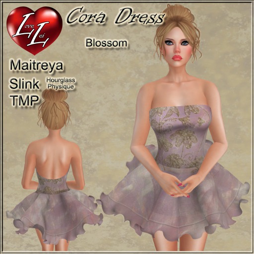 !:LL:! Cora Dress Blossom