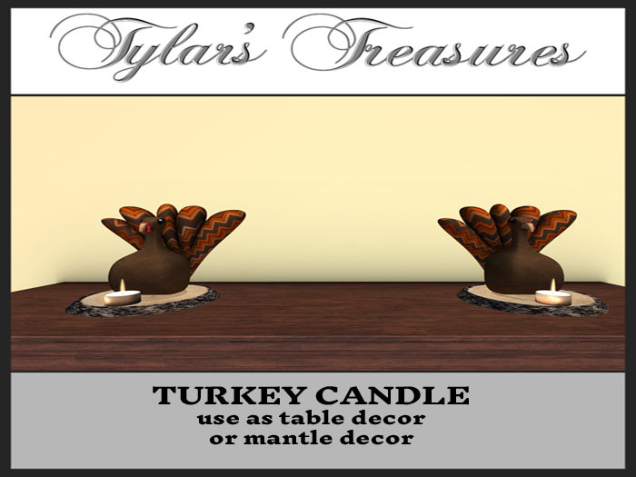 .:TT:. TURKEY CANDLE BOX