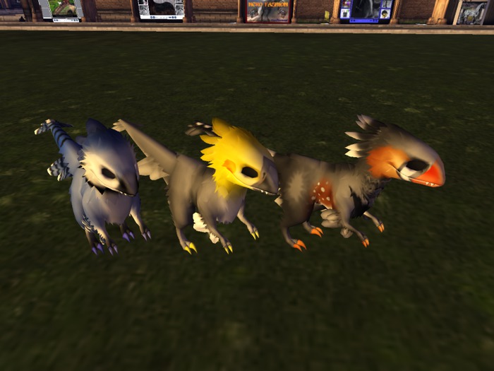 NHC~* Spooky Raptor Applier Fat Pack (burbs)