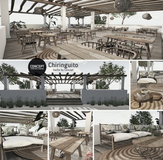 Concept} *03. Chiringuito. Sofa PG. RARE