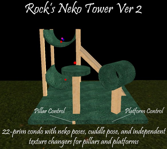 Rock's Neko Tower Ver 2 (Boxed)
