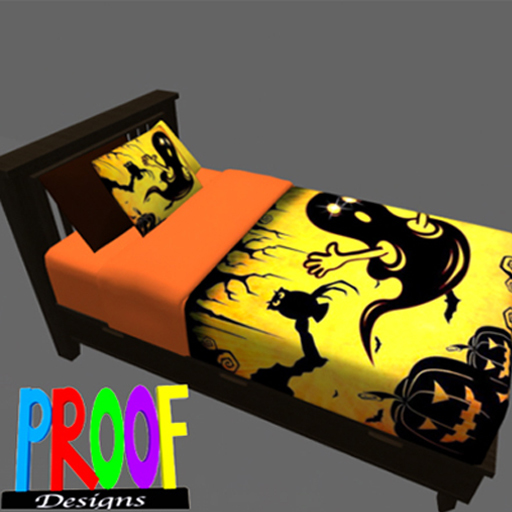 Proof Designs - Bedding ghost eyes  (ADD)