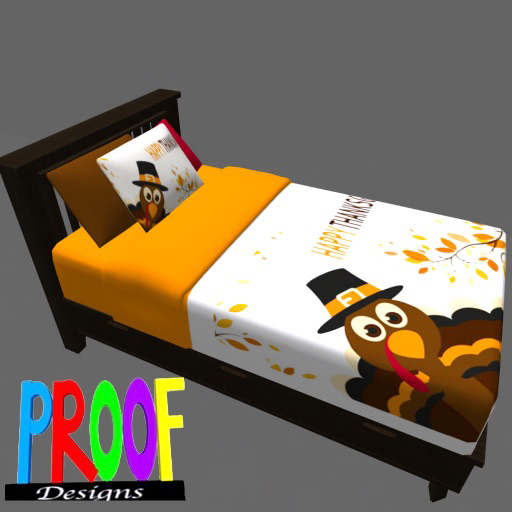 Proof Designs - Bedding happy thanksgiving  (ADD)