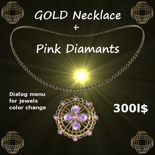 collier or diam rose box