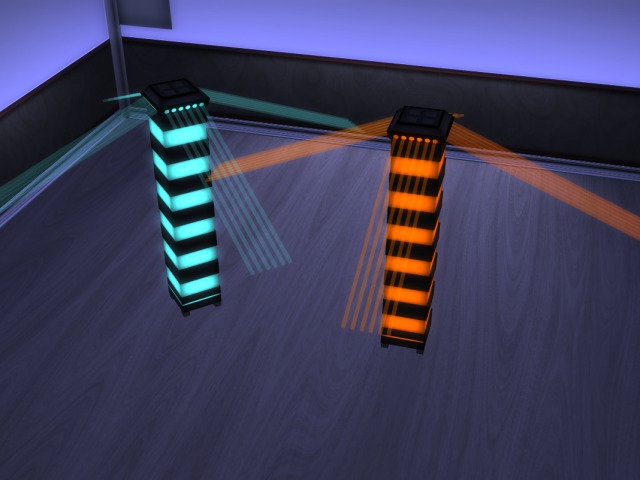 J&J laser pillar set ( MESH )