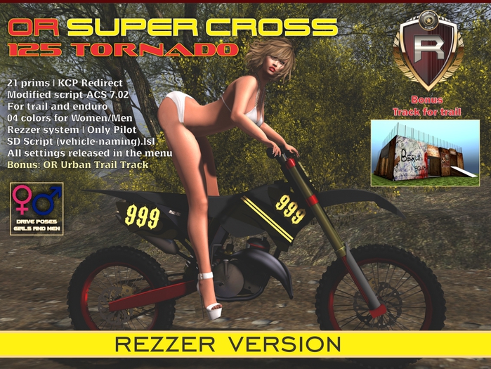 OR SUPER CROSS 125 TORNADO  (BOX)