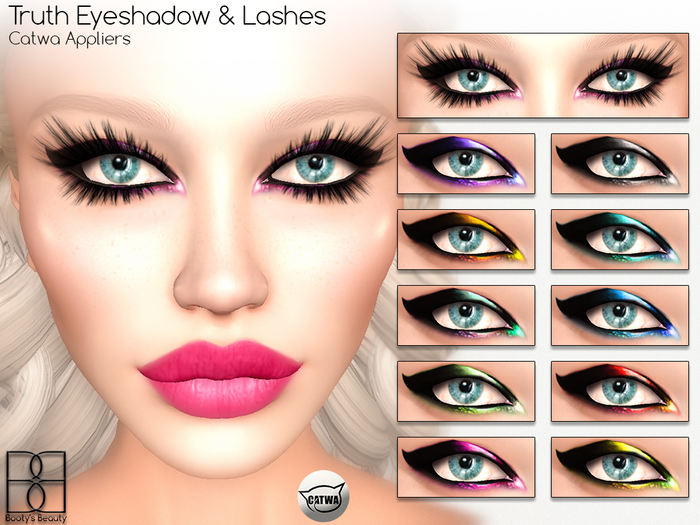 *Booty's Beauty* Catwa Eyeshadow & Lashes ~ Truth