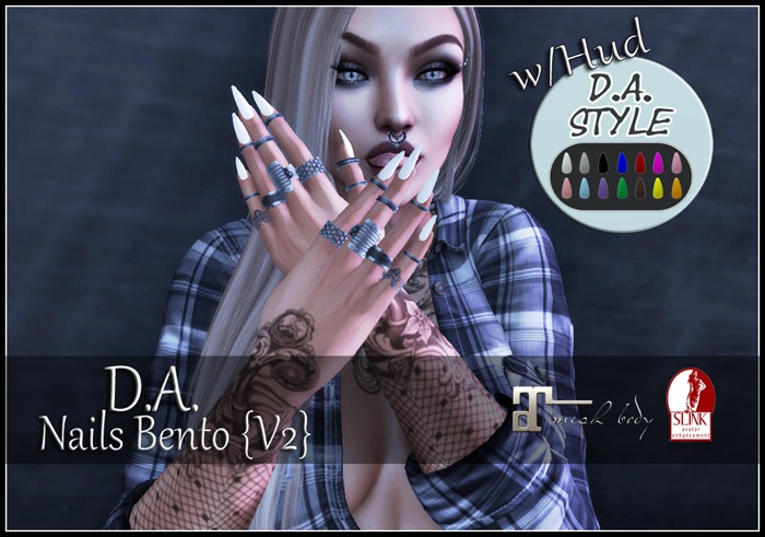 D.A. Nails Bento {V2} w/Hud Maitreya / Slink