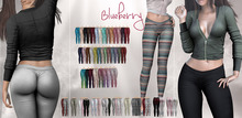Blueberry - Poppy Leggings - Maitreya, Belleza (All), Slink Physique Hourglass - ( Mesh ) - Fat Pack