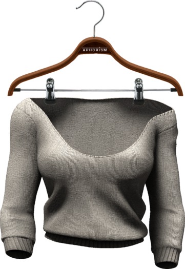 !APHORISM! Ashley Sweater Stone