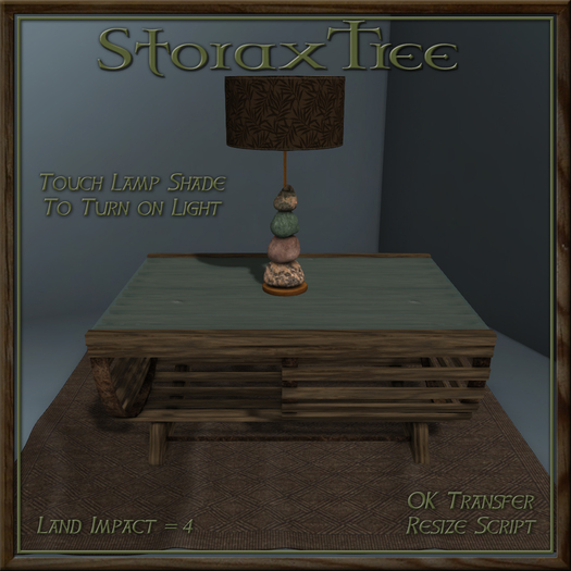 Offshore Table w Lamp and Rug Aa