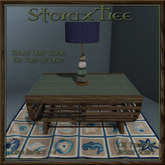 Offshore Table w Lamp and Rug Ae