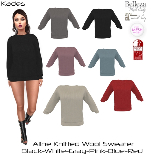Aline Knitted Sweater FATPACK