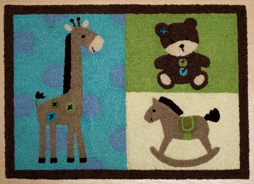Kids Rug - Rocking Horse (MESH)