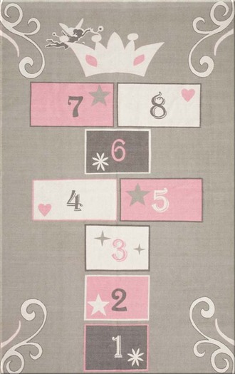 Kids Rug - Princess Hopscotch (MESH)