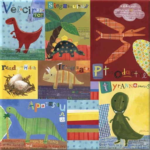 Kids Rug - Dinosaur (MESH)