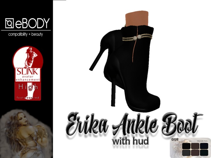 *SOIR* Erika Ankle Boots - Slink & Ebody High Heel