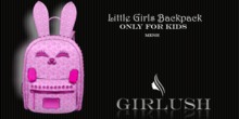Girlush Little Girls Backpack (rez me)