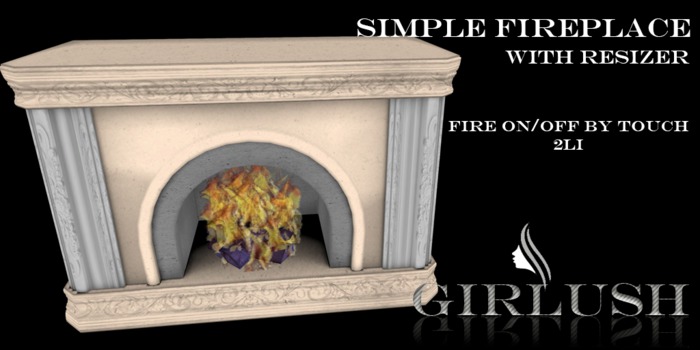 Girlush -  Simple Fireplace 