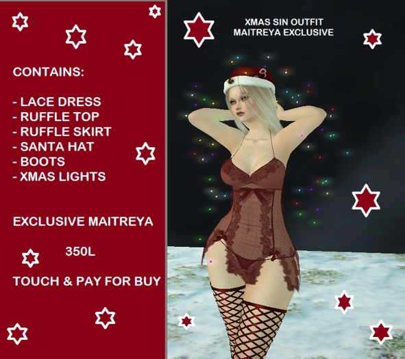 SO - XMAS SIN OUTFIT MAITREYA