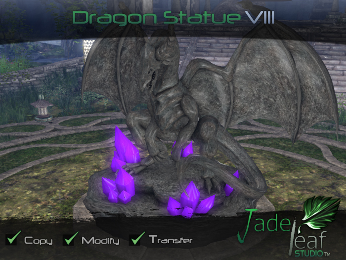 Jade Leaf Studio - Dragon Statue VII