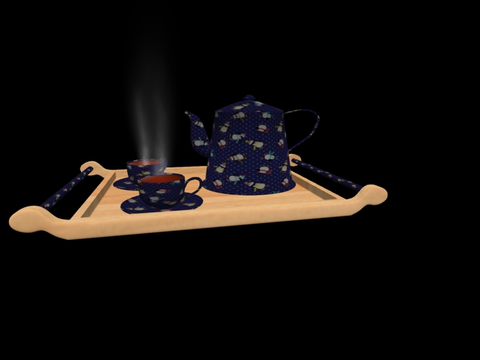 Penguin MESH Tea set with tea giver