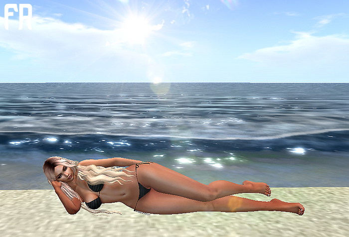 Flower ~ Pose ~On the beach